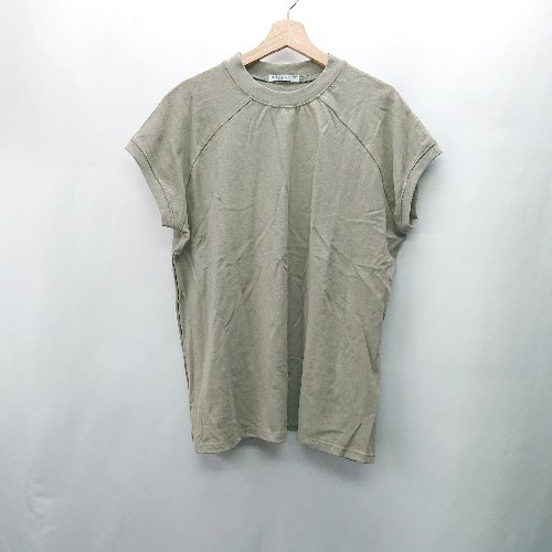 ◇ ◎●未使用● ⊂ Φ classicalelf クラシカルエルフ ノースリーブ カットソー サイズXL カーキ系 レディース E 【中古】