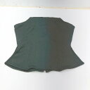 ◇ ⊂Φ select MOCA セレクトモカ ノースリーブ ベアトップ サイズM ブラック レディース E 【中古】