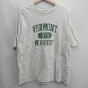 ◇ ⊂ WEGO ウィゴー コットン100% 半袖 Tシャツ サイズL グレー レディース E 【中古】(4)