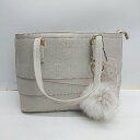 ◇ Θ◎●未使用● D.KELLY ディーケリー 2way トートバッグ ショルダーバッグ トートバッグ ベージュ レディース E 【中古】(4)