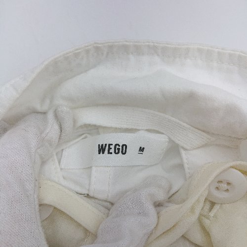 ◇ ⊇ WEGO ウィゴー コットン系 長袖 ジャケット サイズM オフホワイト メンズ E 【中古】