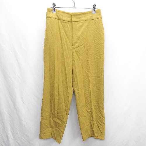 ◇ ⊇ ROPE PICNIC ロペピクニック ウエストゴム ウール混合 スラックス サイズ40 マスタードイエロー系 レディース E 【中古】 ◇ ⊇ ROPE PICNIC ロペピクニック ウエストゴム ウール混合 スラックス サイズ40 マスタードイエロー系 レディース E 【中古】