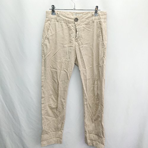 ◇ Θ CURRENT/ELLIOTT カレント エリオット ストレートパンツ サイズ25 ベージュ系 レディース E 【中古】