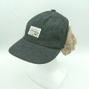 ◇ ⊇ Well-Tailored ブランドタグ付き 2way フライトキャップ ブラック ブラウン サイズ表記なし レディース メンズ E 【中古】