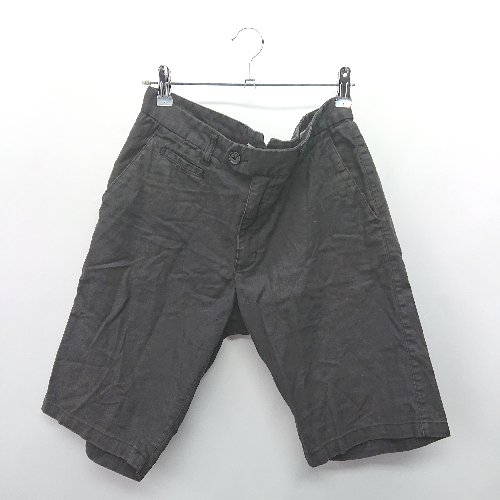 ◇ ⊂ DENIME GEAR by Denime ドウニームギア ハーフパンツ サイズ M ブラック メンズ E 【中古】