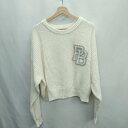 ◇ ⊇ PAGEBOY ページボーイ 長袖 ニット セーター サイズF アイボリー レディース E 【中古】(4)