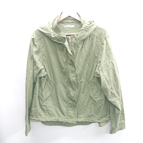 ◇ ⊂ classicalelf クラシカルエルフ ミリタリー 長袖 ブルソン サイズL カーキ レディース E 【中古】