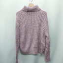 ◇ ⊇ via j ヴィアジェイ 長袖 セーター サイズ38 ピンク系 レディース E 【中古】(4)