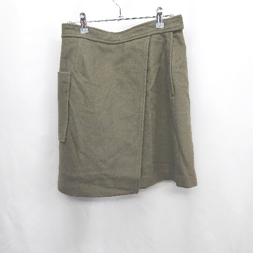 ◇ ⊇ apart by lowrys タック入り スエード系 ミニ丈 タイト スカート サイズL カーキ系 レディース E 【中古】 ◇ ⊇ apart by lowrys タック入り スエード系 ミニ丈 タイト スカート サイズL カーキ系 レディース E 【中古】