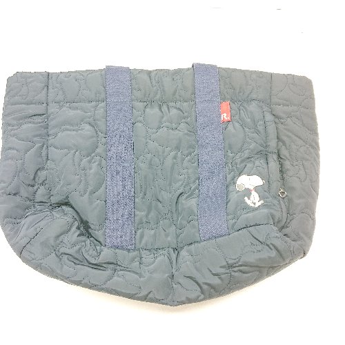 ◇ Θ ROOTOTE　ルートート peanutグッズ トートバック ネイビー系 レディース　メンズ　E 【中古】