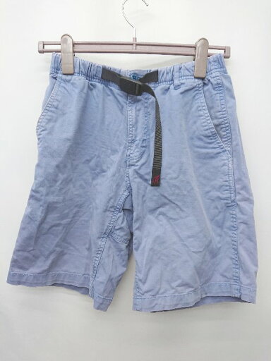 ◇ ⊂ GRAMICCI グラミチ 8555-NOJ ST ショーツ ハーフ パンツ サイズS サックスブルー メンズ P 【中古】 ◇ ⊂ GRAMICCI グラミチ 8555-NOJ ST ショーツ ハーフ パンツ サイズS サックスブルー メンズ P 【中古】