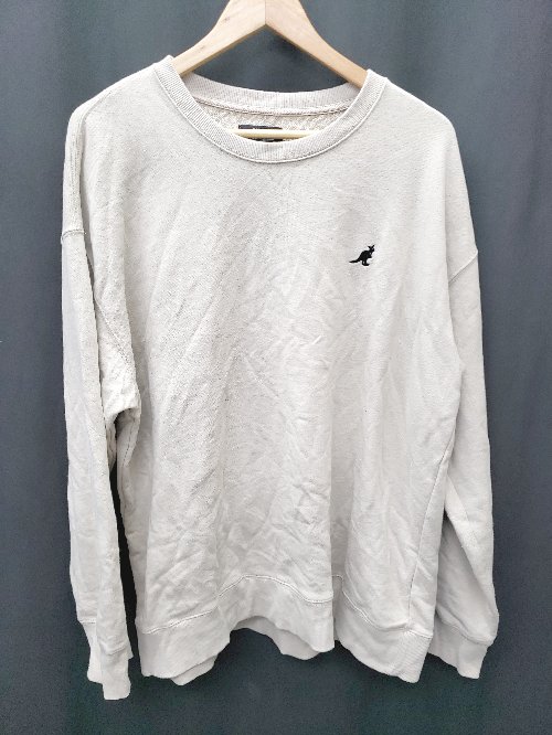 ◇ ⊇ KANGOL カンゴール 長袖 トレーナー サイズXL ライトグレー系 レディース P 【中古】
