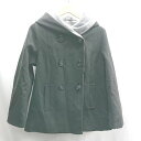 ◇ ⊇ PREFERIR 長袖 フーディーコート サイズM ブラック レディース E 【中古】(4)