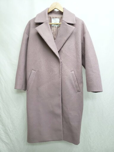 ◇ ⊇ Avan Lily アヴァンリリィ 長袖 ロング チェスター コート サイズFREE ピンク レディース P 【中古】 ◇ ⊇ Avan Lily アヴァンリリィ 長袖 ロング チェスター コート サイズFREE ピンク レディース P 【中古】