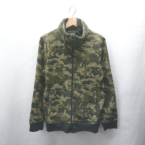 ◇ ⊇ Halham ハルハム 迷彩柄 長袖 ジャンパー サイズL カーキ系 メンズ E 【中古】