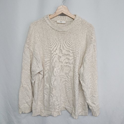 ◇ ⊇ remer リメール 厚手 長袖 セーター サイズ S アイボリー系 メンズ E 【中古】