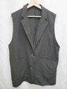 ◇ Θ Adoon plain ベスト ジレ サイズM ブラック レディース P 【中古】(4)