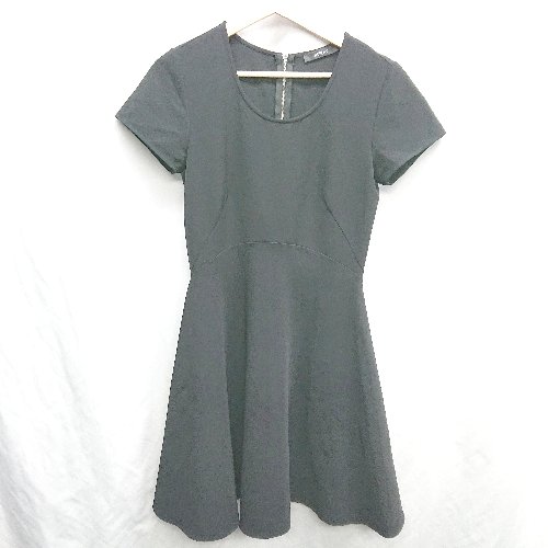 ◇ ⊂ REPLAY リプレイ 半袖 膝丈 ワンピース サイズ 表記なし ブラック レディース E 【中古】