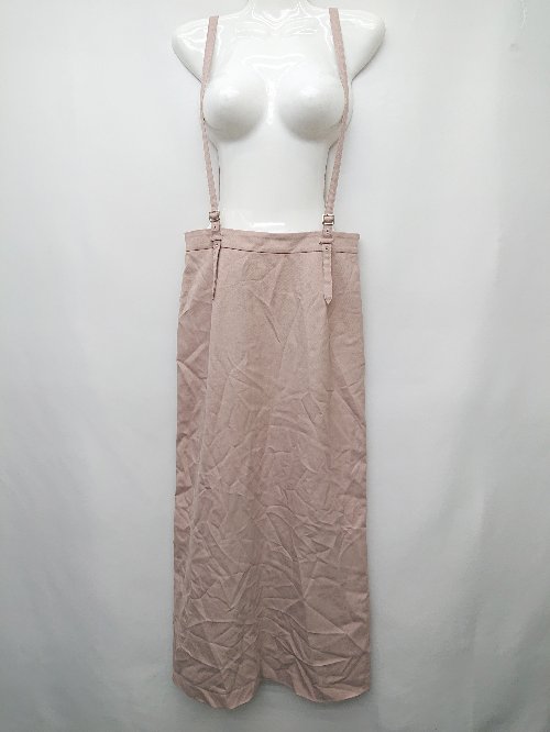 ◇ Θ RIM.ARK リムアーク Belt strap SK ロング ストラップ　スカート サイズ36 ピンク レディース P 【中古】(4)