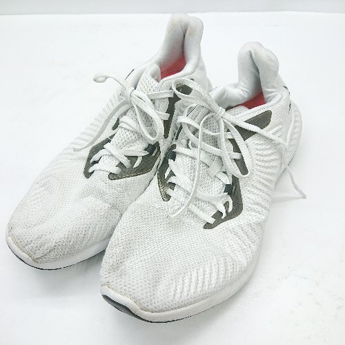◇ Θ adidas アディダス alphabounce 3 EF8061 ランニングシューズ サイズ27.0 ホワイト メンズ E 【中古】 ◇ Θ adidas アディダス alphabounce 3 EF8061 ランニングシューズ サイズ27.0 ホワイト メンズ E 【中古】