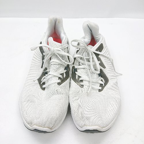 ◇ Θ adidas アディダス alphabounce 3 EF8061 ランニングシューズ サイズ27.0 ホワイト メンズ E 【中古】