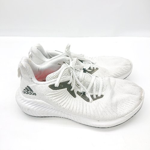 ◇ Θ adidas アディダス alphabounce 3 EF8061 ランニングシューズ サイズ27.0 ホワイト メンズ E 【中古】