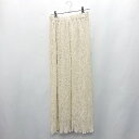 ◇ Θ LOWRYS FARM ローリーズファーム イージーパンツ サイズF ベージュ系 レディース E 【中古】(4)