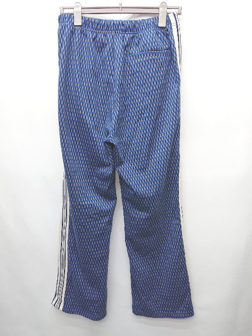 ◇ ⊇ CIAOPANIC チャオパニック 総柄 ジャガードトラックパンツ サイズL ブルー ブラック マルチ レディース メンズ P 【中古】