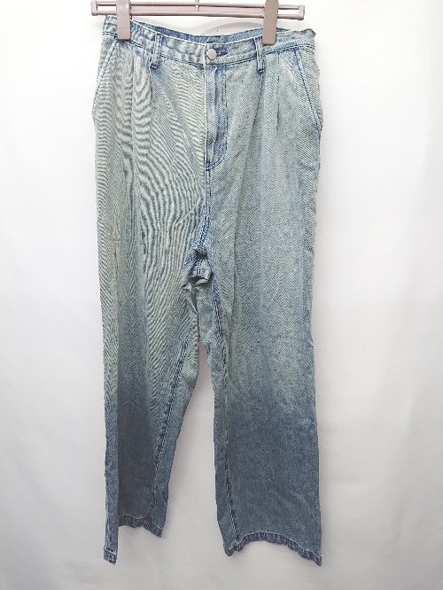◇ Θ Alfred Alex グラデーション ワイド パンツ サイズL ブルー系 メンズ P 【中古】