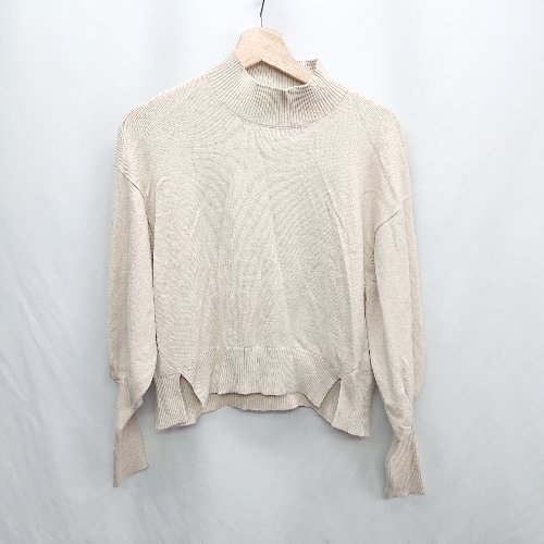 ◇ ⊇ SLY スライ ボリュームスリーブ 長袖 ニット サイズF アイボリー系 レディース E 【中古】 ◇ ⊇ SLY スライ ボリュームスリーブ 長袖 ニット サイズF アイボリー系 レディース E 【中古】
