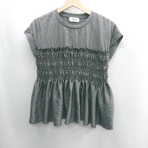 ◇ ⊂ Φ BEAMS HEART ビームス ハート ノースリーブ サイズF グレー系 レディース E 【中古】