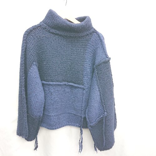   Seagreen 뺮 Ĺµ THICK YARN HAND KNIT L ͥӡ ǥ E š