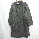 ◇ Θ◎●未使用● sakishima tokyo スタンドモッズコート 長袖 モッズコート サイズM ブラック レディース メンズ E 【中古】