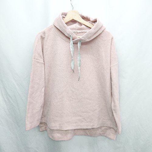 ◇ ⊇ NERGY 長袖 パーカー サイズF ピンク レディース E 【中古】