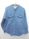 ◇ Θ Discoat ディスコート デニム調 長袖 ジャケット サイズF ブルー メンズ P 【中古】