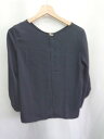 ◇ ⊂ Φ NOLLEY'S ノーリーズ 七分袖 ブラウス サイズ38 ブラック系 レディース E 【中古】(4)