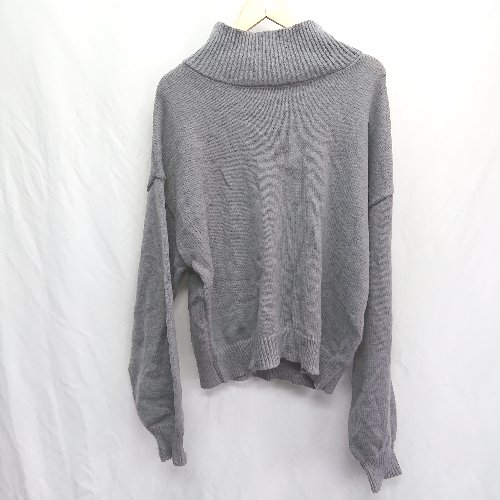◇ ⊇ ASTRONOMY アストロノミー 長袖 セーター サイズS グレー系 レディース E 【中古】