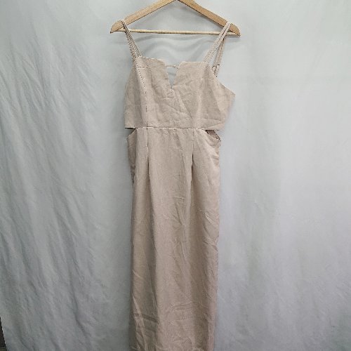 ◇ ⊂ FILLOU フィルー バックリボン ノースリーブ ロング キャミワンピース サイズL ベージュ レディース E 【中古】 ◇ ⊂ FILLOU フィルー バックリボン ノースリーブ ロング キャミワンピース サイズL ベージュ レディース E 【中古】