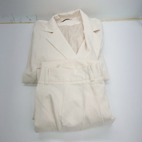 ◇ Θ Doula Doula ドゥーラドゥーラ ジャケット パンツ サイズM キナリ レディース E 【中古】 ◇ Θ Doula Doula ドゥーラドゥーラ ジャケット パンツ サイズM キナリ レディース E 【中古】