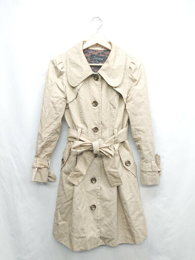 ◇ ⊇ riccimie 3377763 長袖 コート サイズ1 ベージュ レディース E 【中古】 ◇ ⊇ riccimie 3377763 長袖 コート サイズ1 ベージュ レディース E 【中古】