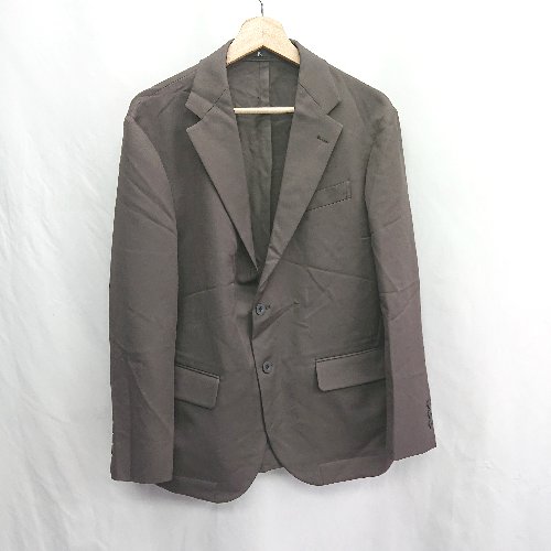 ◇ Θ KASHIYAMA カシヤマ 長袖 ジャケット サイズ50 チャコールグレー系 メンズ E 【中古】