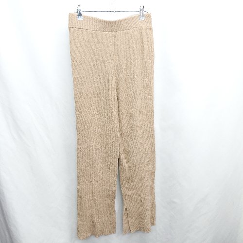 ◇ ⊂ BABYLONE バビロン ウエストゴム フレアパンツ サイズF ブラウン系 レディース E 【中古】