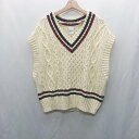 ◇ ⊇ neu-tre ニットベスト サイズFREE アイボリー レディース E 【中古】(4)