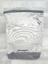 ◇ Θ Coleman コールマン ドット 水玉 たっぷり収納 バックパック リュック グレー レディース P 【中古】