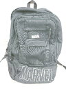 ◇ Θ MARVEL マーベル ロゴ たっぷり収納 バックパック リュック ブラック メンズ レディース P 【中古】
