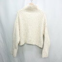 ◇ ⊇ FREAK'S STORE フリークスストア タートルネック 長袖 ニット サイズF アイボリー レディース E 【中古】