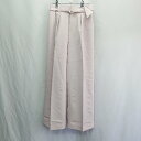 ◇ ◎●未使用● Θ Alluge アルージュ ストレートパンツ サイズF ピンク系 レディース E 【中古】(4)