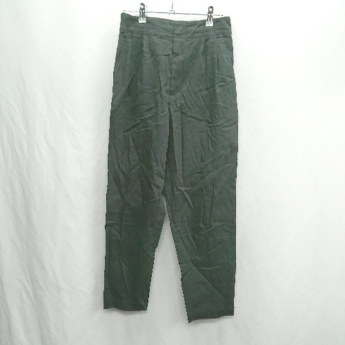 ◇ Θ UNITED ARROWS ユナイテッドアローズ 綿混合 スラックス サイズM ブラック レディース E 【中古】