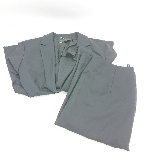 ◇ ⊇ UNITED ARROWS ユナイテッドアローズ 膝丈 S スーツセットアップ上下 サイズ36 ブラック系 レディース E 【中古】 ◇ ⊇ UNITED ARROWS ユナイテッドアローズ 膝丈 S スーツセットアップ上下 サイズ36 ブラック系 レディース E 【中古】