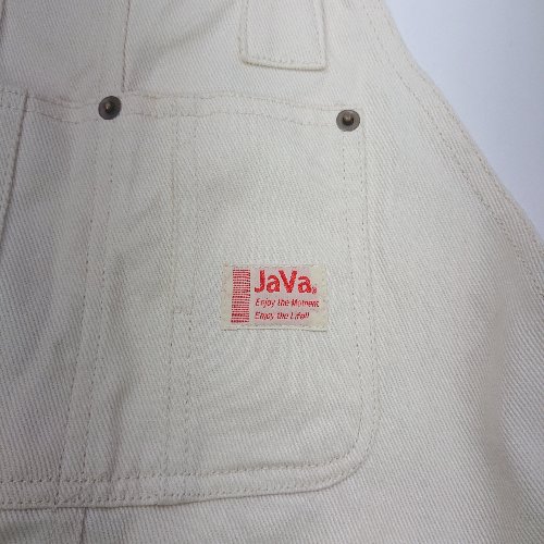 ◇ Θ JaVa ジャバ オーバーオール サイズS アイボリー系 レディース E 【中古】